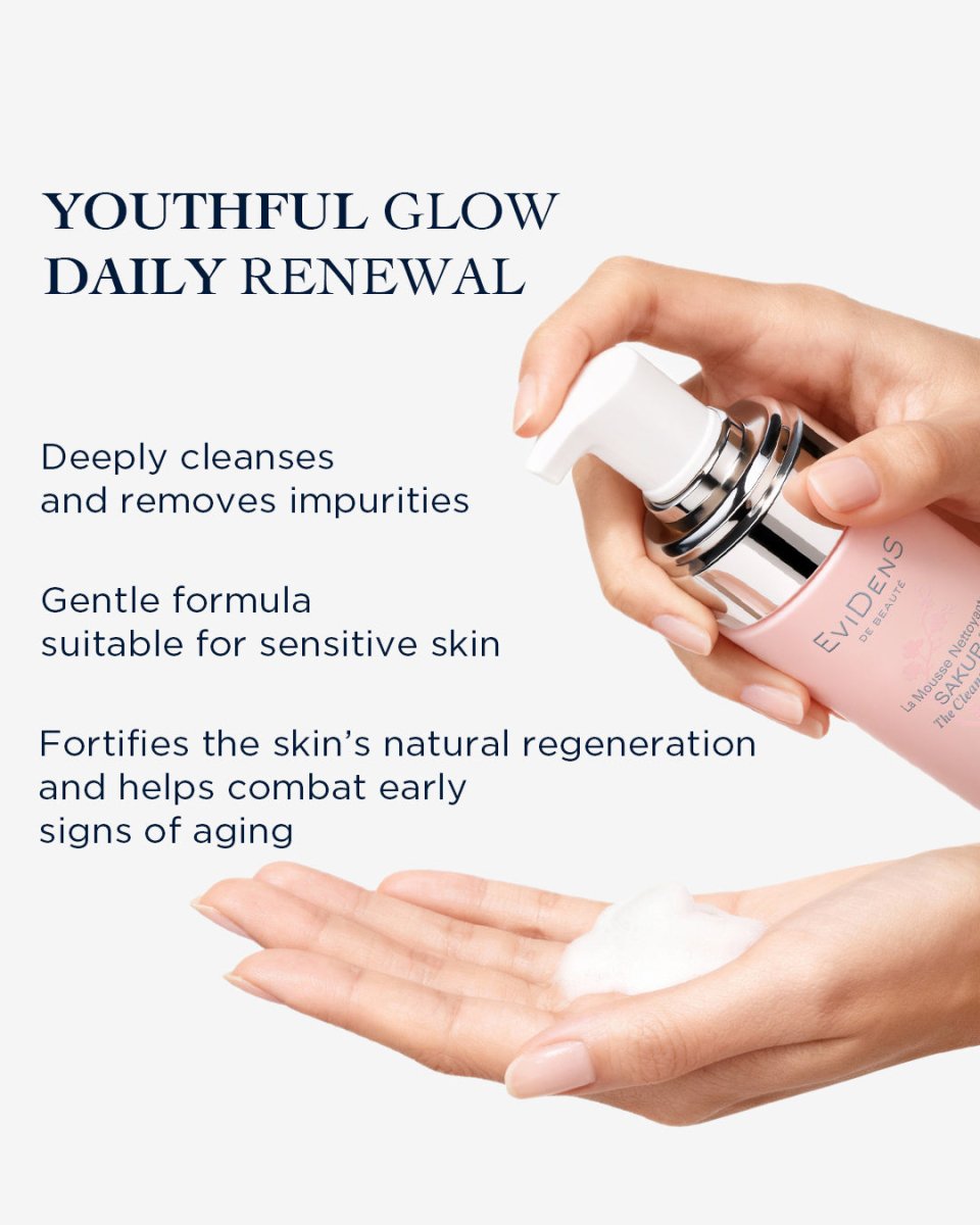 The Sakura Cleansing Foam | EviDenS de Beauté