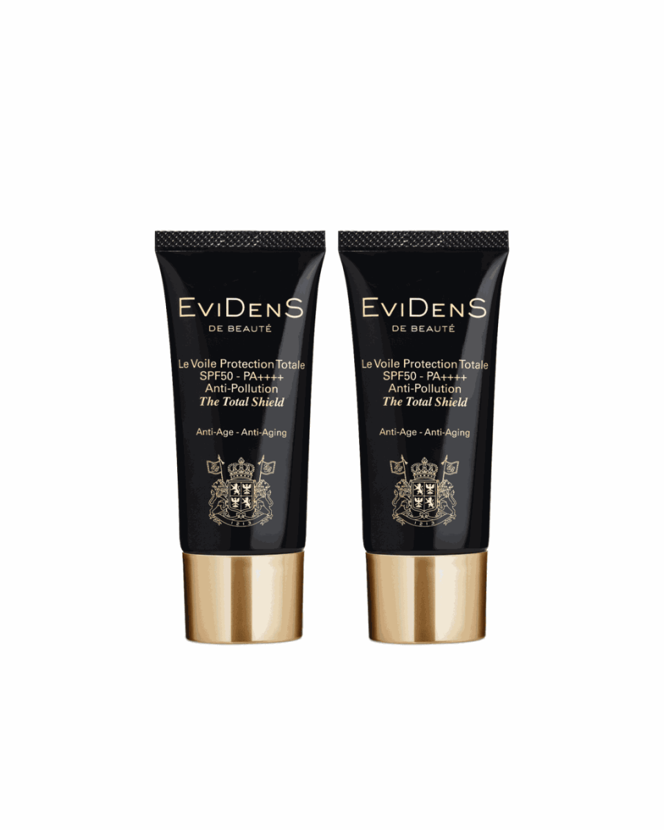 The Total Shield SPF 50 - PA++++ 2 x 30 ml | EviDenS de Beauté