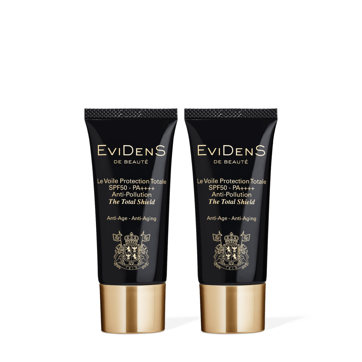 The Total Shield SPF 50 - PA++++ 2 x 30 ml | EviDenS de Beauté